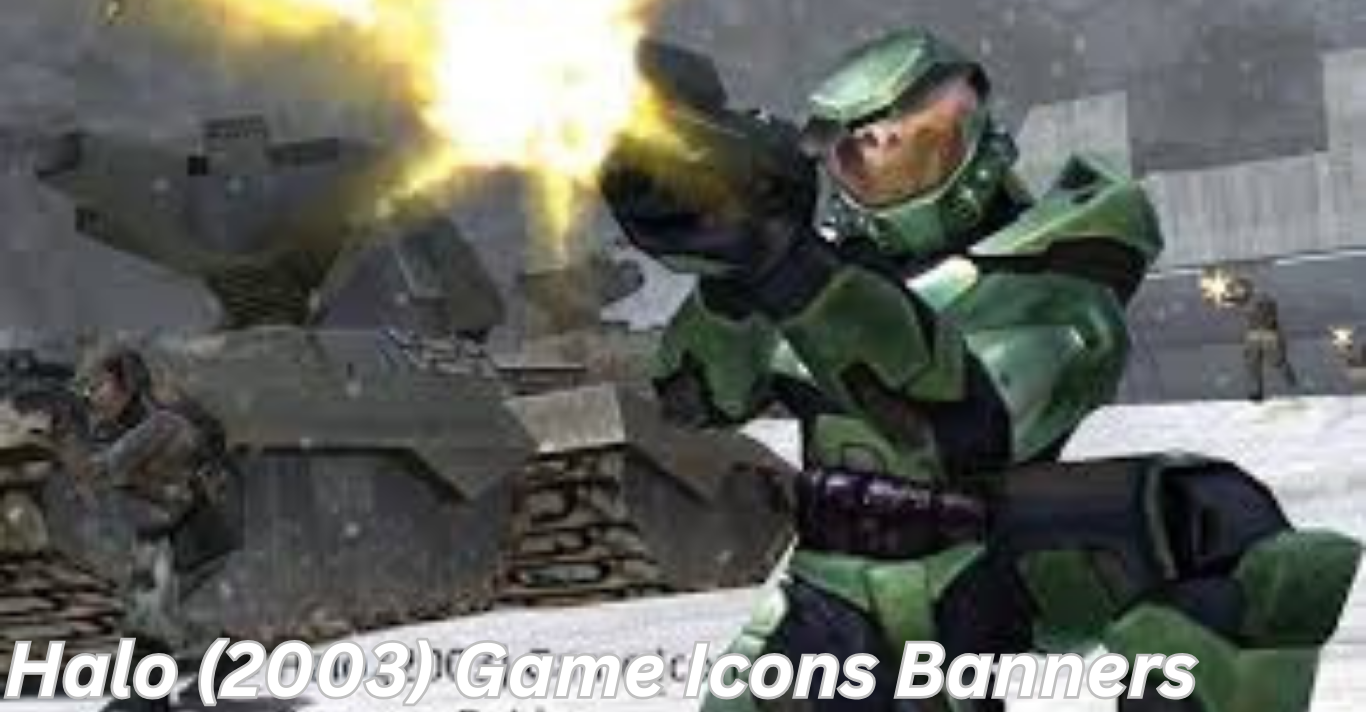 Halo (2003) Game Icons Banners