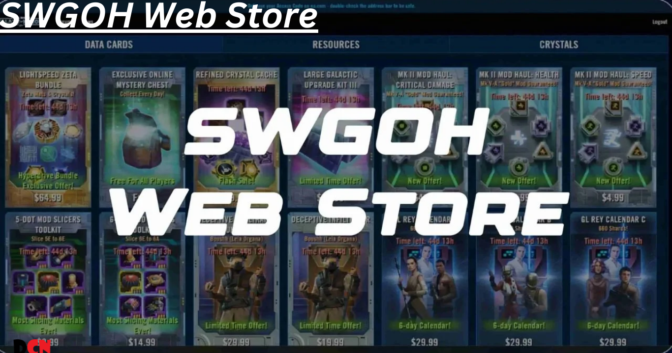 SWGOH Web Store