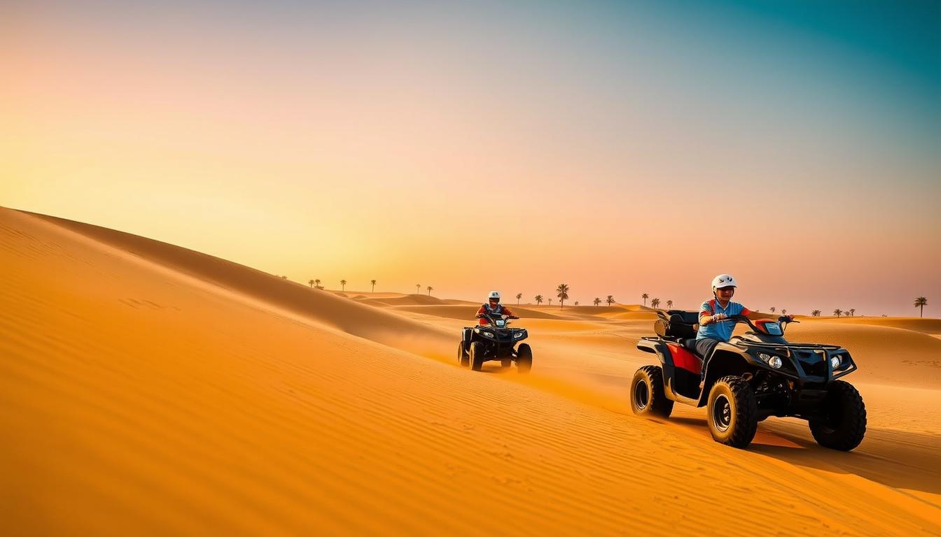 Dubai Desert Adventures: Safari, Quad & Balloon