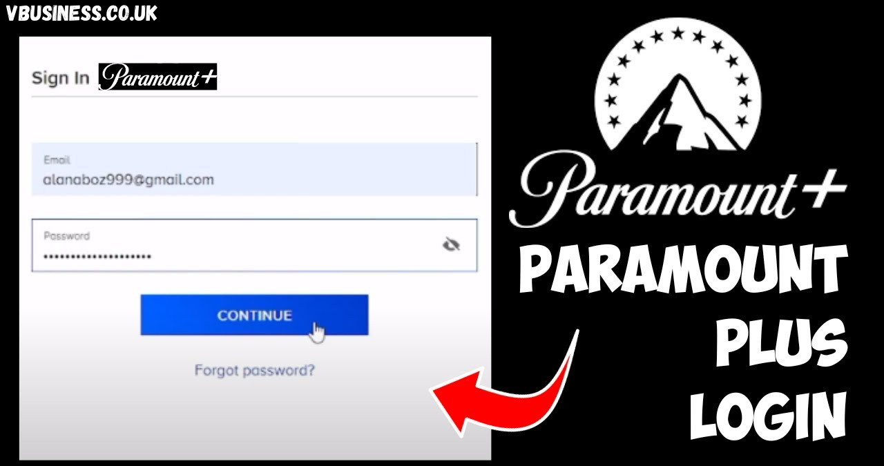 paramount plus login